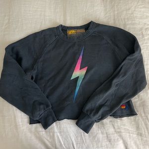 Aviator Nation Cropped Sweatshirt